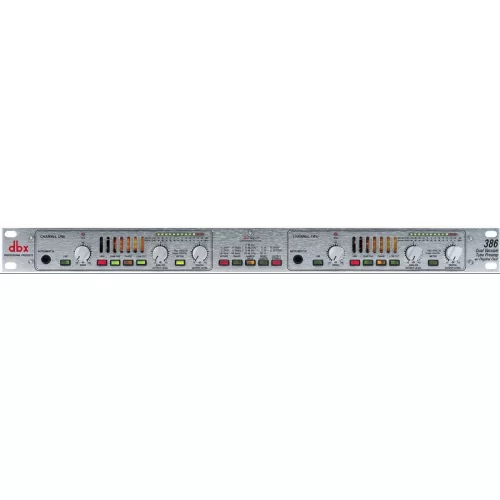 DBX 386 Ламповый 2-канальный микрофонный процессор купить в Москве